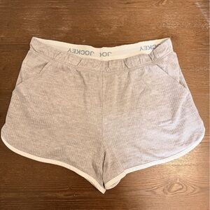 Jockey Light Gray Large Casual Shorts